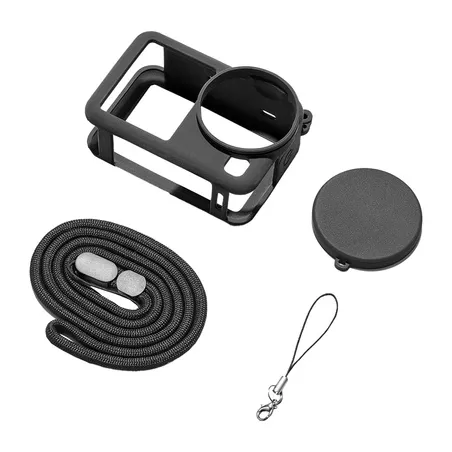 Silicone protective case Puluz with strap for DJI Osmo Action 6